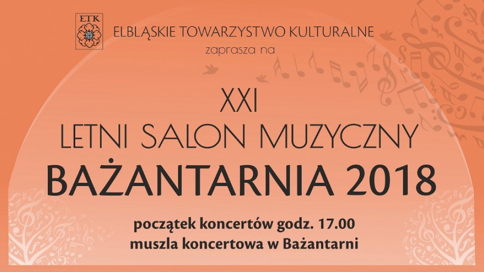 ETK: Startuje XXI Letni Salon Muzyczny Bażantarnia 2018
