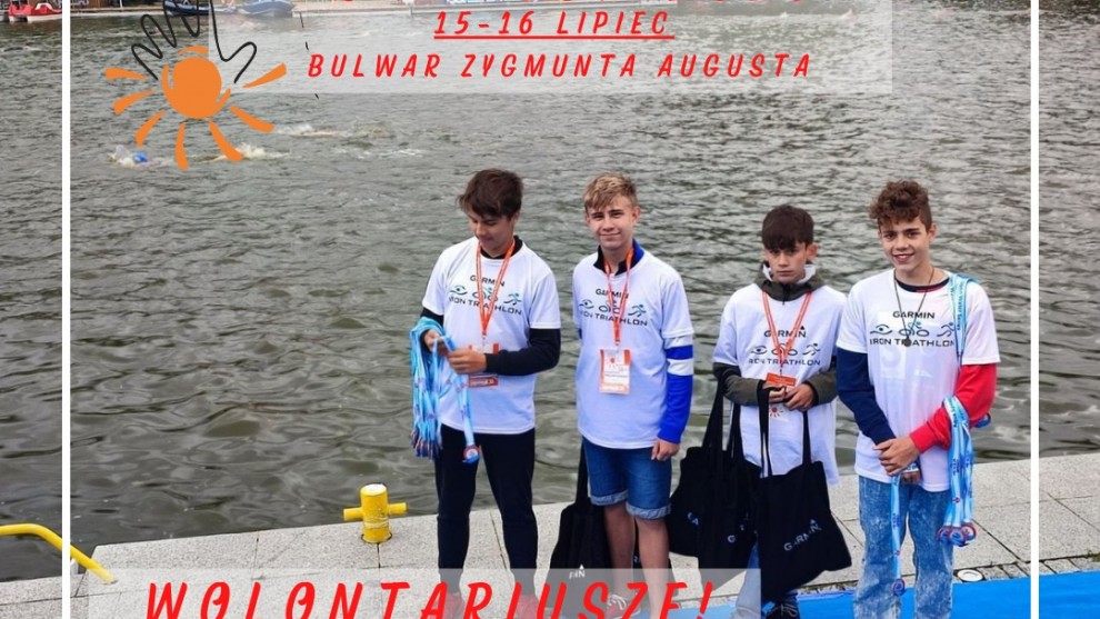ZOSTAŃ WOLONTARIUSZEM największej imprezy triathlonowej w Polsce!