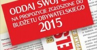 Budżet obywatelski- głosujmy rozważnie.