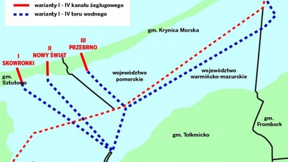 Ekolodzy kontra przekop. Wydłużony termin składania uwag