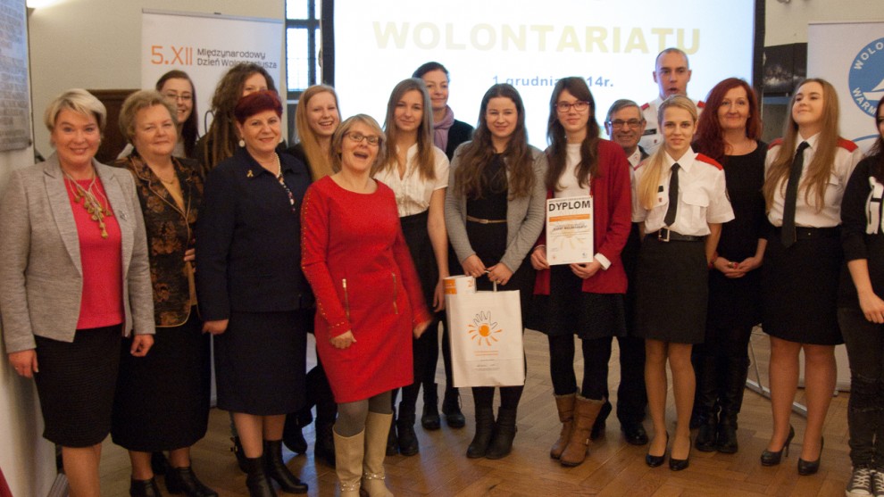 Finaliści konkursu "Barwy Wolontariatu" 2014